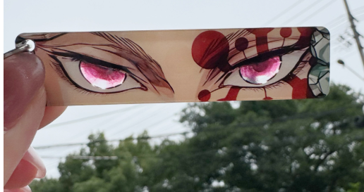 Demon Slayer Rengoku Acrylic Keychain Pendant (One Piece)